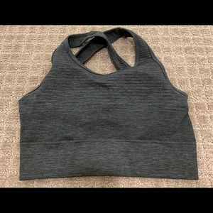 Alphalete Charcoal Sports Bra